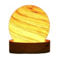 thumbnail image 1 of EIMELI Moon Night Light For Kids Unique 3d Planet Lamp Usb Rechargeable 3-Colors Sunset Models Gift, 1 of 13