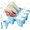 Blue, variant on SUSWIM Popsicle Molds, 6 Pieces Silicone Ice Pop Models Popsicle Models Reusable BPA Free Easy Release (Blue)