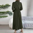 thumbnail image 4 of UPPADA Womens Fall Wedding Guest Dress Solid Long Sleeves Maxi Dress Elegant Evening Party Special Dresses Semi Formal Dresses for Women Plus Size Women, 4 of 5