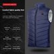 thumbnail image 4 of Chaleco calefactor Chaqueta térmica inteligente Moda Hombres Inteligentes Carga USB Ropa de abrigo FLhrweasw Nuevo, 4 of 8
