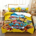 thumbnail image 1 of siniker Bedding Set Kids Quilt Cover 3D Cartoon Playing Bed Cover Set with Pillowcase and Zipper Closure, 1 of 2