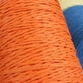 thumbnail image 3 of Natural Cotton Raffia Yarn Orange Summer Sun Hat, Beach Bag, Rayon Crochet Yarn, Knitting Materials - 280 Meters/306 Yards, 3 of 10