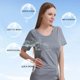 thumbnail image 4 of Pntutb Camiseta de secado rápido unisex Fitness Running Stretch Yoga Camiseta Soft Sport Yoga Pntutb Pntutb-164, 4 of 8