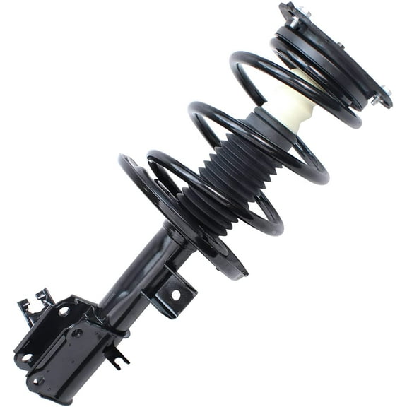 Detroit Axle - Front Left Strut for 09-14 Nissan Maxima, Complete Strut with Coil Spring Assembly 2009 2010 2011 2012 2013 2014 Replacement