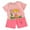 B0197-Hot Pink, variant on NIEWTR Baby Kids Boys Elastic Shorts Set, 6 12 18 24 Months 2T 3T 4T Short Sleeve Shirt with Elastic Waist Shorts Children's Gift For 18-24 Months 2t 3t 4t 5t 6t Summer Pjs kids,18-24 Months
