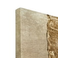 thumbnail image 6 of "Golden Layers I" Abstract artwork Rendered on Gold Shagreen Wrapped Canvas Wall Art Set, sized 72"x22", 6 of 11