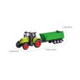 thumbnail image 3 of Dosaele Jouet Tracteur Agricole Vert à Friction - Véhicule Agricole Éducatif et de Collection pour Enfants - Design Réaliste avec Pièces Détachables et Pas de Piles Requises, 3 of 7