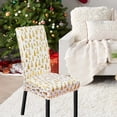 thumbnail image 4 of Christmas Dining Chair Covers Chair Back Covers Removable Washable Chair Protectors For Christmas Home Kitchen, 4 of 6