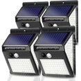 thumbnail image 1 of Luz solar para exteriores [luz solar de 3 modos con sensor de movimiento, luz solar LED superbrillante para exteriores, luz de pared de seguridad inalámbrica para jardín, patio, ga, 1 of 5