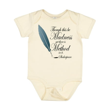 

Inktastic Shakespeare Hamlet Madness Gift Baby Boy or Baby Girl Bodysuit