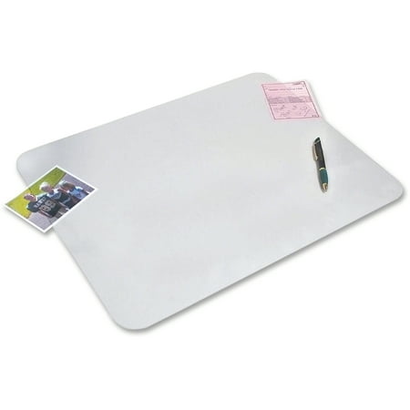 Artistic KrystalView Desk Pad with Microban, Matte Finish, 36 x 20, Clear