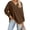 Khaki, variant on Bixock Summer Women's Clothing,Long Sleeve Shirts for Women,Blouse for Women Color Embroidery Crew Neck Long Sleeve Pullover Sweatshirt Tops