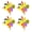 1, variant on AOOOWER Colorful Cartoon Animal Wind Spinners Children Toy Scare Birds Wind Spinner