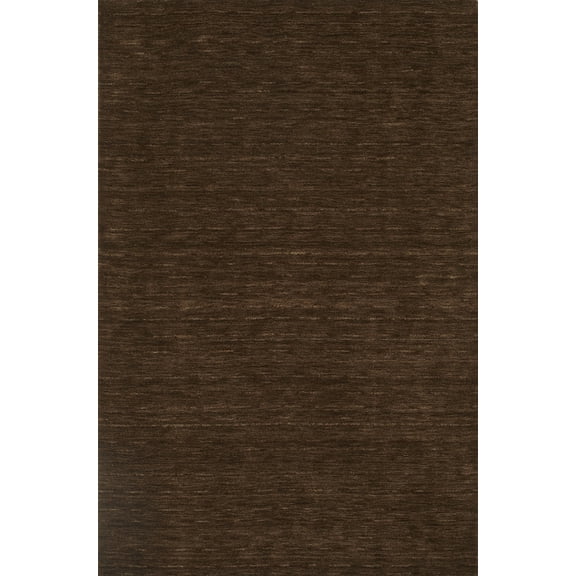 Dalyn Rafia Area Rug RF100CH Chocolate Solid Striation 3' 6" x 5' 6" Rectangle