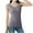 Dark Gray, variant on REORIAFEE Loose Tank Tops for Women Athletic Sleeveless Tops Crewneck Tanks Slim Velvet Shirts Solid Color Pullover Wide Strap Vest Summer Going Out Fashion Clothing Black