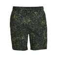 Men's & Big Men's 7" Boxer Brief Lined Swim Trunks with Stretch