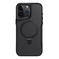 thumbnail image 1 of Funda Para iPhone Con Magsafe Tipo Fibra De Carbono Soporte, 1 of 8