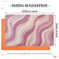 thumbnail image 6 of Yayeee Doormat for Indoor Entrance 32" x 20" Non Slippery Floor Rug, Pink Brown Pattern, 6 of 8