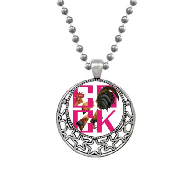 Partición del pene Collares Colgante Retro Moon Stars Jewelry Unbranded M