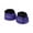 Purple, variant on Shires Arma Overreach Fleece Bell Boots: Ultimate Hoof Protection Purple / Full