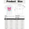 thumbnail image 3 of MAWOTEA Cheer And Pink Bow Patterned Iron-On T-shirt With 100% Cotton Fabric,Suitable for Boys And Girls,Size From 3T-13Y,Ideal Gift for Kids, 3 of 6