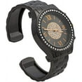 thumbnail image 3 of Blekon Collections Women's 38mm Case Rhinestone Bezel Bangle Watch, 3 of 5