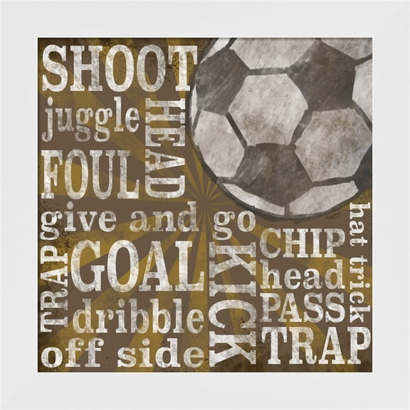 Great Art Now All Star Sports I by Tara Reed, Framed Wall Art, 14W x 14H
