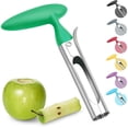 thumbnail image 1 of ZHAOCHENG Apple Core, Apple Corer con mango de ABS y hoja dentada de acero inoxidable, Core Core, verde, 1 of 5