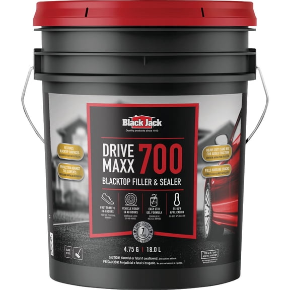 Gardner-Gibson 6453-9-30 Drive Maxx 700 No-Stir Driveway Filler/Sealer, 4.75-Gals.