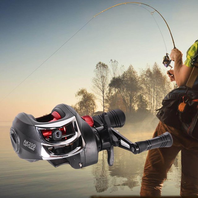 7.2:1 Baitcasting Reel 18+1BB 12 Level Magnetic Brake Freshwater right hand Left Hand