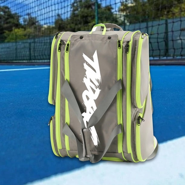 Mochila organizadora de Pickleball shamjiam Gris verde impermeable