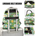 thumbnail image 4 of JIALIOU Mini Backpack Purse for Women Quilted Casual Daypack Small Travel Shoulder Bag, Cute Frog Leaf Flower, 4 of 7