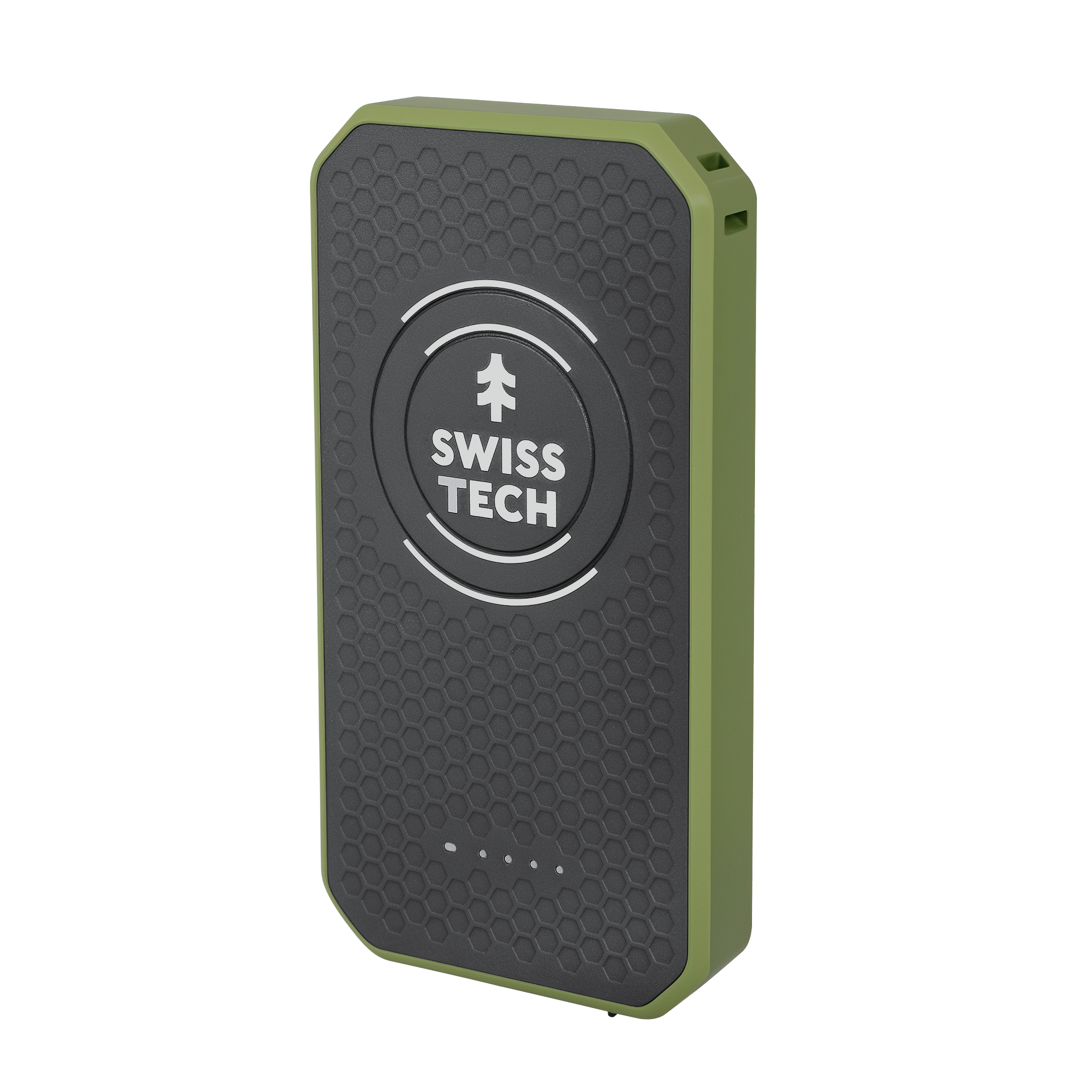 Swiss Tech 10000 mAh Portable Wireless Power Bank, Gray photo 3