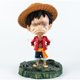 thumbnail image 5 of Conjunto de 5 figuras Chibi Luffy de One Piece con sombrero de paja y atuendo original, 5 of 6