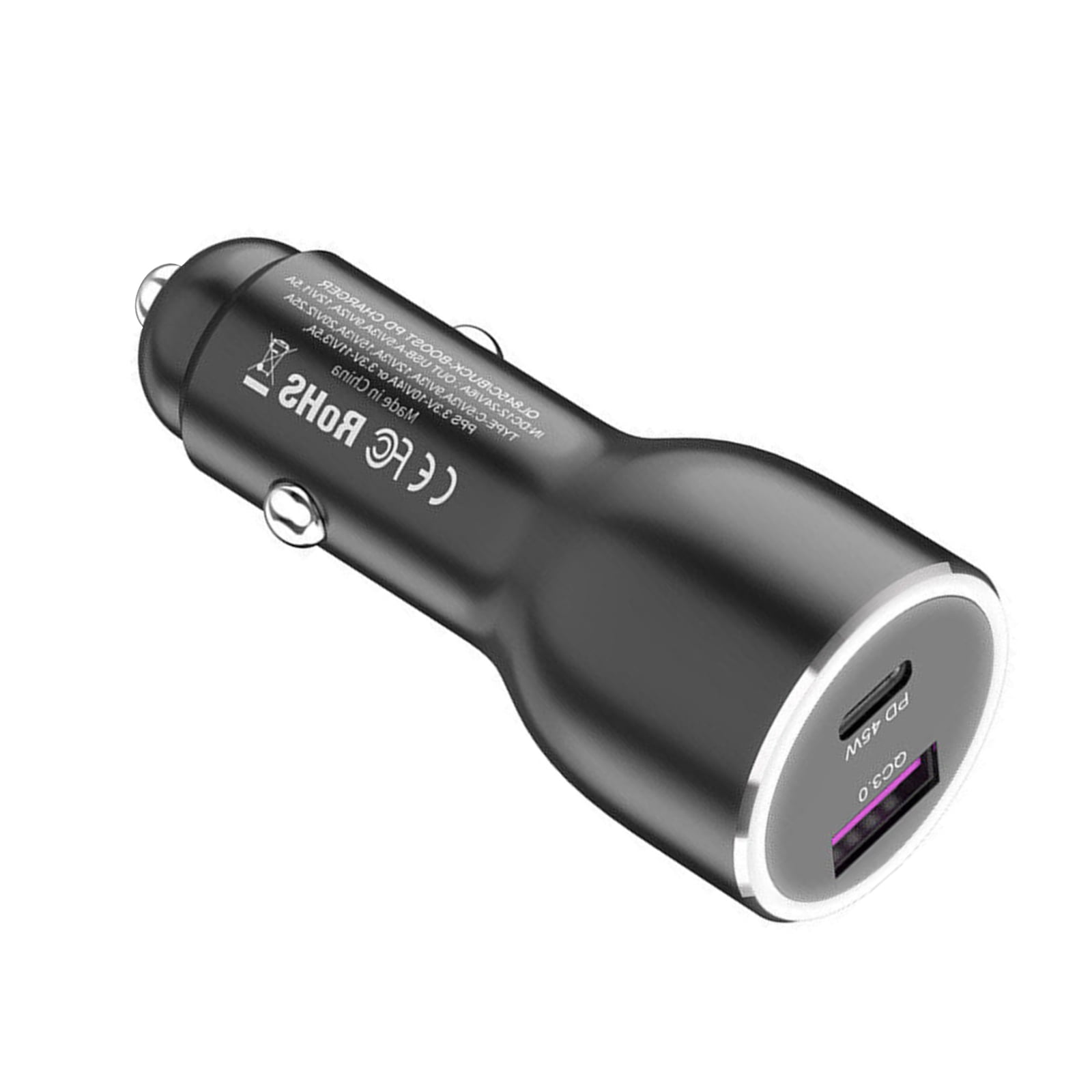Car Charger 45W Super Fast Car Phone Charger Cigarette Lighter Plug in Adapter for Samsung Galaxy S22 Ultra S20 25W