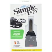 Car Keys Express Chrysler Dodge Jeep Simple Key, 4 Button Remote Combo with Trunk Release