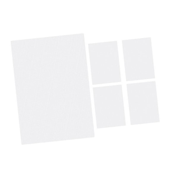 yotijay 5Pcs Embroidery Stabilizer Backing Water Soluble Embroidery Stabilizer Tear Away