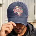 thumbnail image 2 of SHE'S FROM TEXAS I CAN TELL Baseball Cap Classic Adjustable Unisex Low Profile Curved Brim Hat for Men Women Daily Wear, 2 of 7