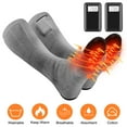 thumbnail image 4 of Htwon Electric Heated Socks Men Women Winter Thermal Warm Rechargeable Battery Skiing, 4 of 25