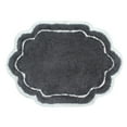 thumbnail image 3 of Home Weavers Allure Collection Bathroom Rug 100% Cotton Tufted Bathroom Rug, Soft and Absorbent Bath Rugs, Non-Slip Bath Rug, Machine Wash Dry Bath Mats for Bathroom Floor- 17"x24" Bath Rug, Dark, 3 of 8