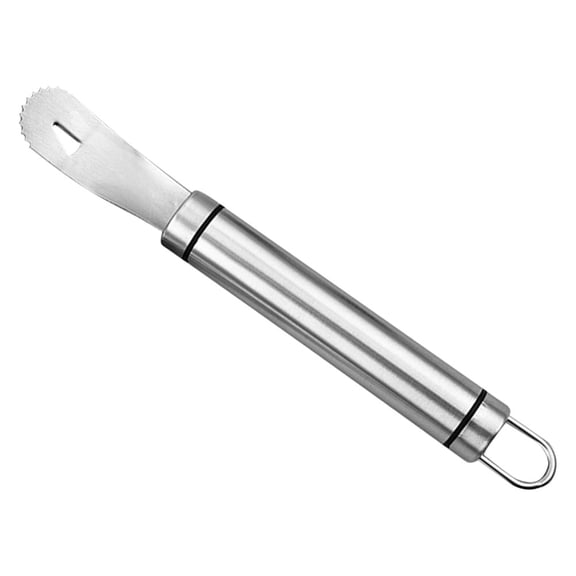 Raindrops Metal Orange Peeler Lemon Cutter Fruit Peeler Tool with Long Handle