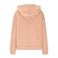 thumbnail image 4 of HongQid Womens Hoodies Hooded Sweatshirt Loose Casual Long Sleeve Drawstring Pullover Tops, 4 of 6
