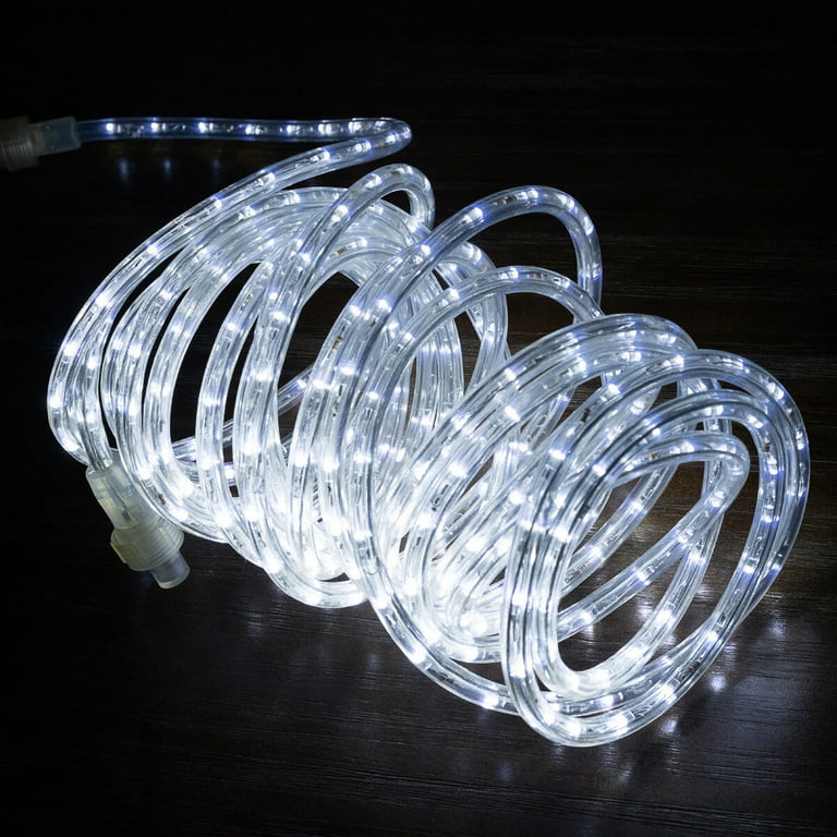 10' 20' 25' 50' 100' 150ft Outdoor LED Rope Light Water-Resistant Extend to  300