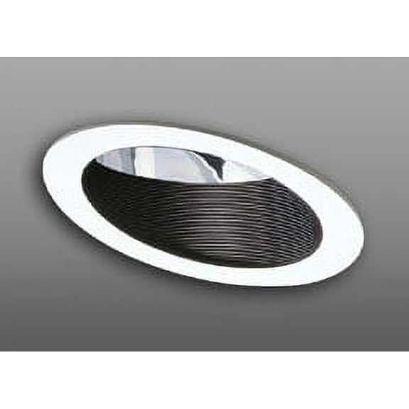 Elco El601 6" Adjustable Sloped Baffle - Black