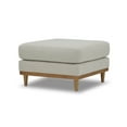 thumbnail image 2 of Better Homes & Gardens Springwood Square Wood Frame Ottoman, Light Honey Finish, 2 of 6