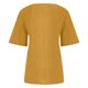 thumbnail image 5 of moda de las mujeres temperamento casual cuello redondo vintage algodón y cáñamo botón sólido manga corta camiseta top jengibre/3xl, 5 of 5