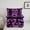 Purple, variant on Manfei Western Hippie Aztec Full Size Comforter Sets for Teens, Vintage Abstract Ombre Bedding Comforter Set, Mid Century Style Reversible Bedding Sets, Lightweight Room Decor, 3pcs