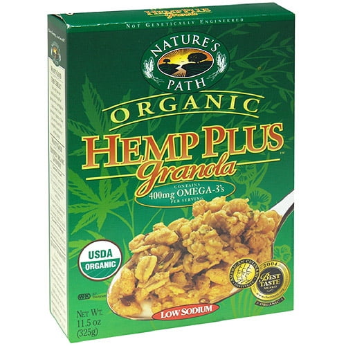 Nature's Path Hemp Plus Granola Cereal, 11.5 oz (Pack of 12)