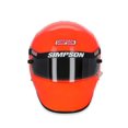 thumbnail image 4 of Simpson Racing 795005S SD1 Dirt Track Auto Racing Helmet - Snell SA2020 - Safety Orange - Adult 2XL, 4 of 5