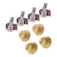 thumbnail image 2 of Guitar Potentiometer A250K B250K Volume Tone Control Switch Tip Knob Accessories Parts, 2 of 9